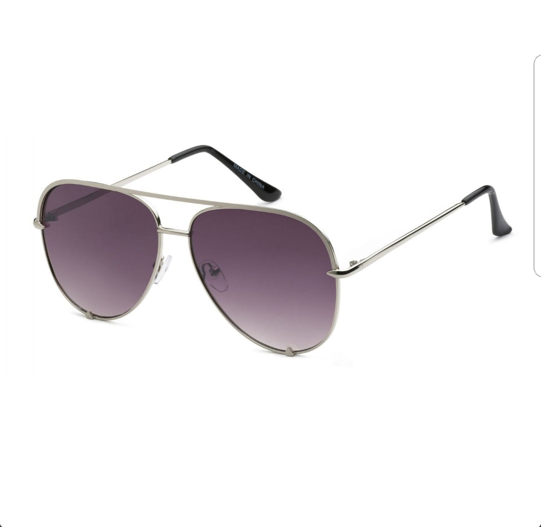 Men Women Design Aviator Flat Lens Sunglasses — POP FASHIONWEAR