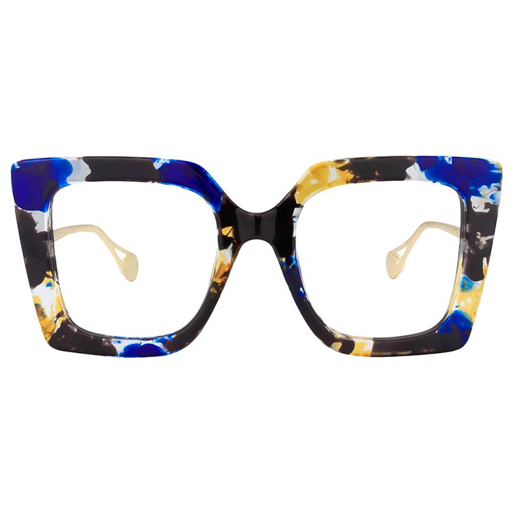 Classic Frame Square Eyeglasses Women Cat Eye Glasses Frames Clear Frame  Uv400