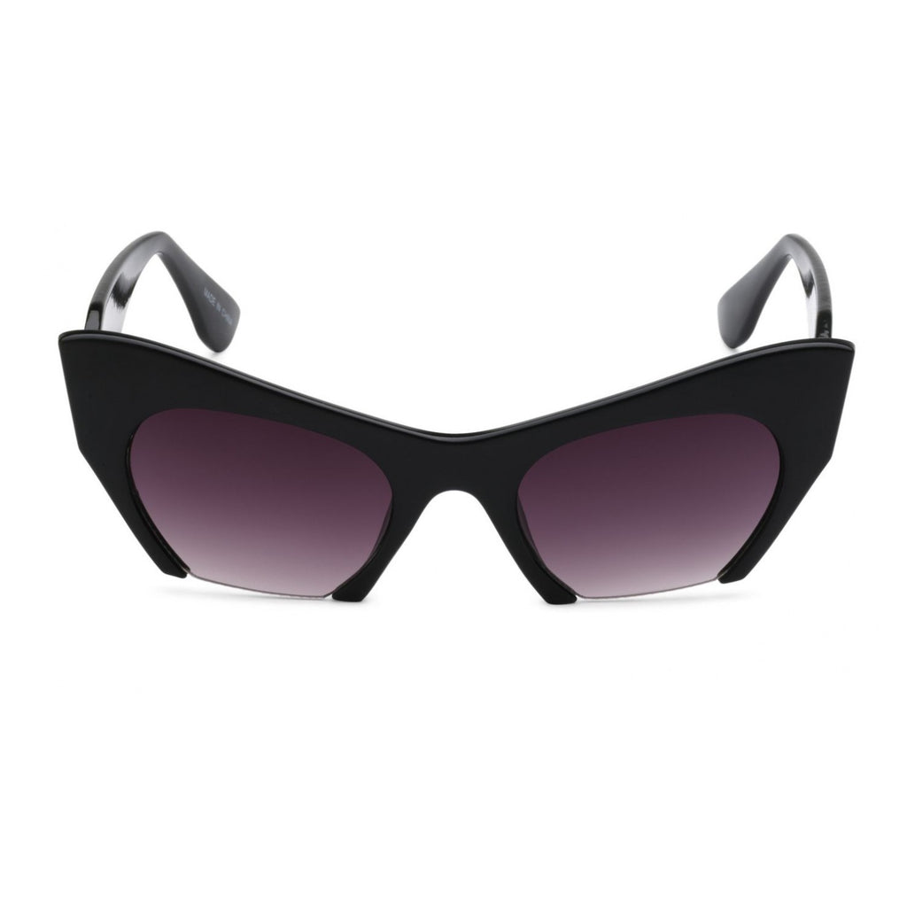 Stylish Semi-rimless Cat Eye Vickie Sunglasses